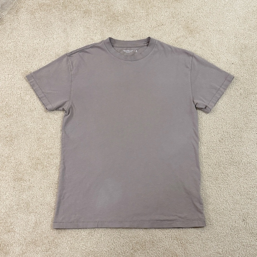 Dark Taupe Soft A&F Essentials Relaxed Fit